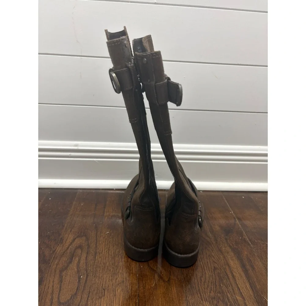 Ugg Dayle Size 9 Tall Color Brown Women Boots 1007671 Leather Knee Equestrian